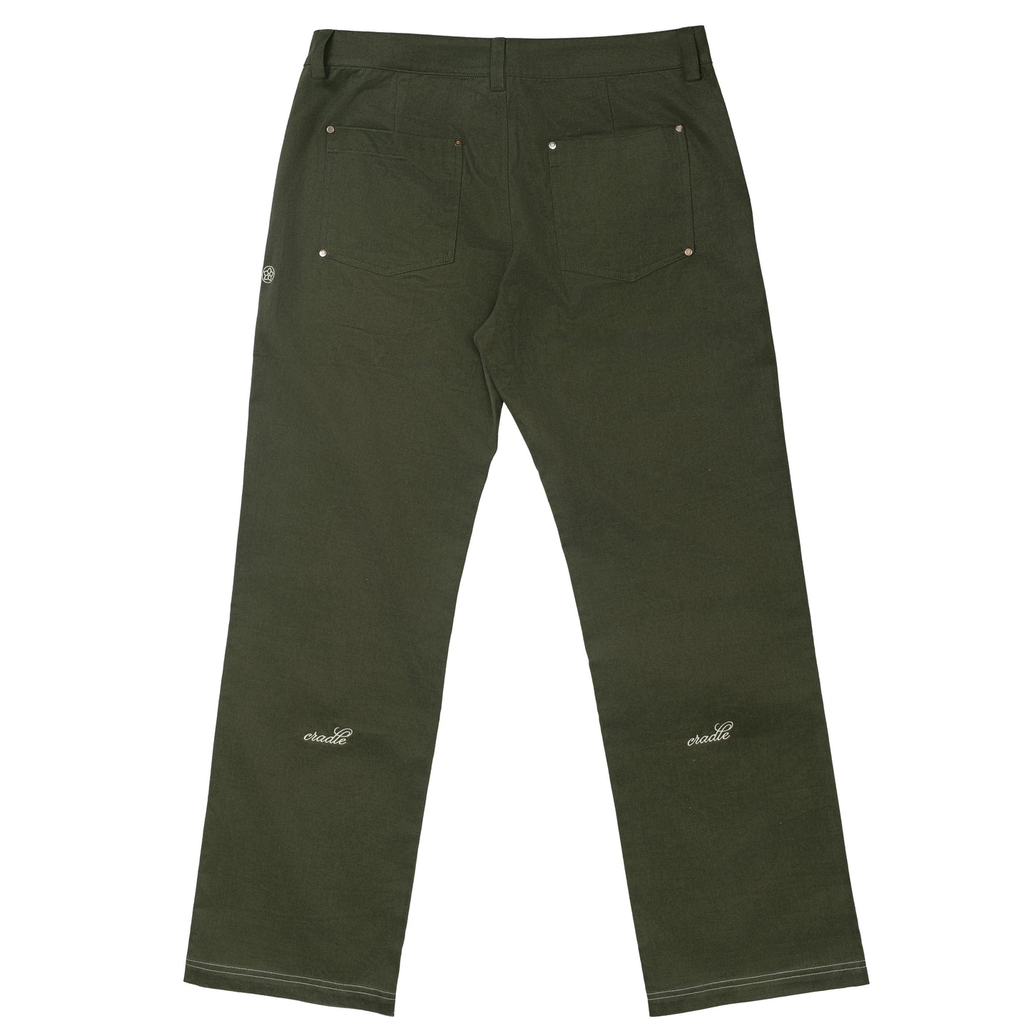 WORK PANT BRUSHED TWILL MOSS GREEN